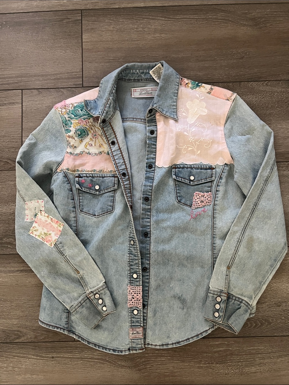 LoveShackFancy custom Denim Jacket